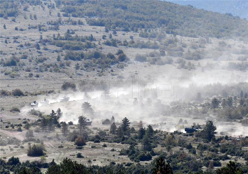 Pauci počeli vježbu "Velebit 18 - združena snaga" napadnom operacijom