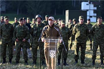 Na vojnom vježbalištu "Gakovo" održana vojna vježba "Velebit 18 - združena snaga"