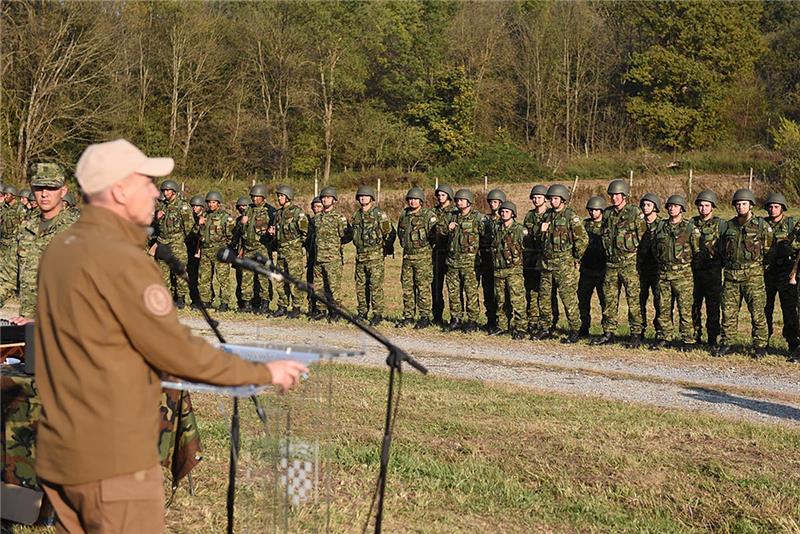 Na vojnom vježbalištu "Gakovo" održana vojna vježba "Velebit 18 - združena snaga"