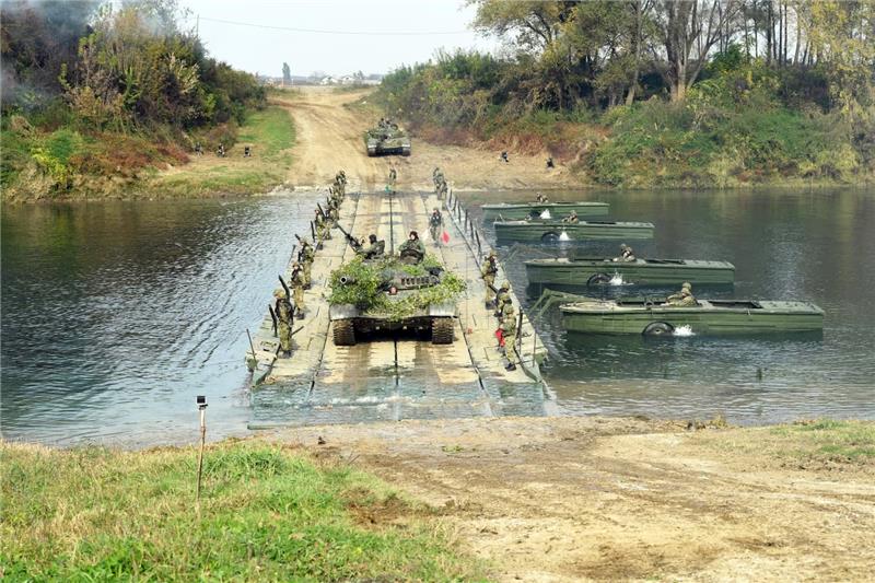 Vojna vježba 'Velebit 18 – združena snaga' na vojnom vježbalištu "Kupa"