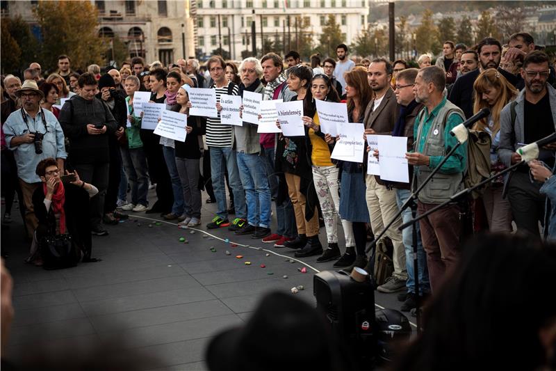 HUNGARY HOMELESSNESS PROTEST