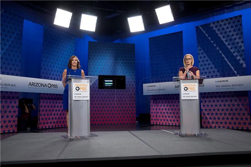 USA ELECTIONS SENATE DEBATE ARIZONA