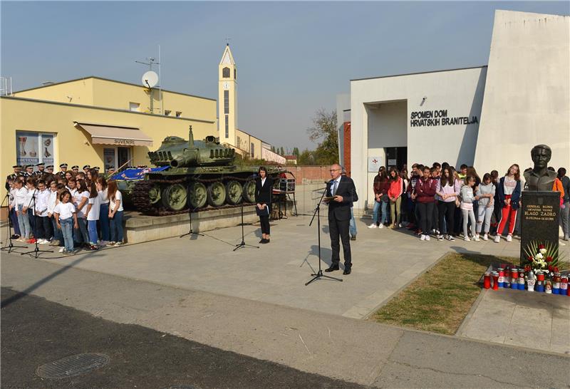 Obilježena 27. godišnjica pogibije general bojnika Blage Zadre i bojnika Alfreda Hilla