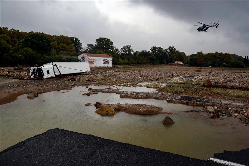 FRANCE WEATHER FLOODING