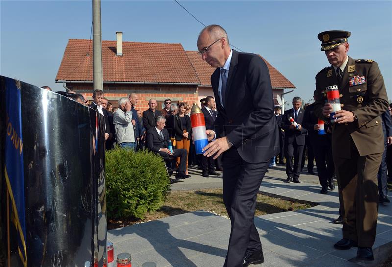 Obilježena 27. godišnjica pogibije general bojnika Blage Zadre i bojnika Alfreda Hilla