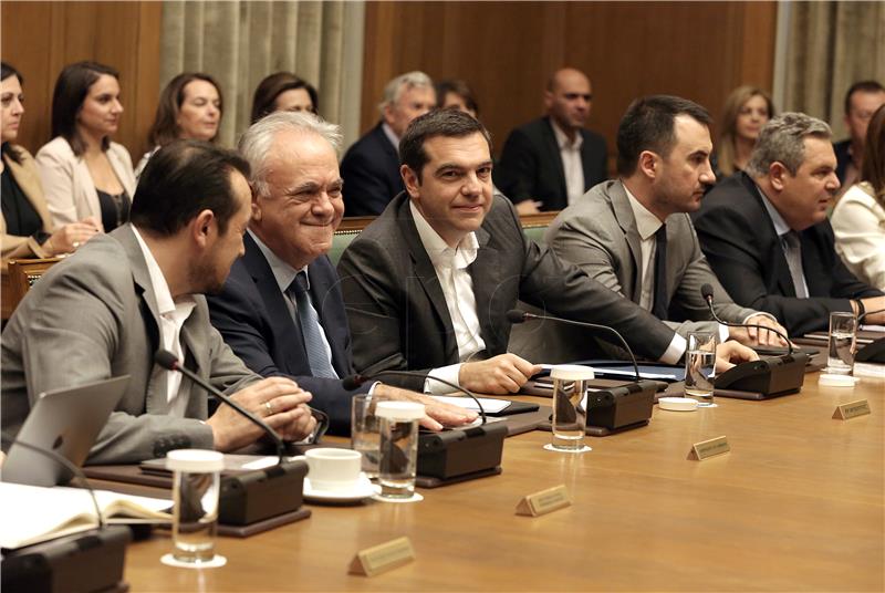 GREECE GOVERNMENT CABINET MEETING