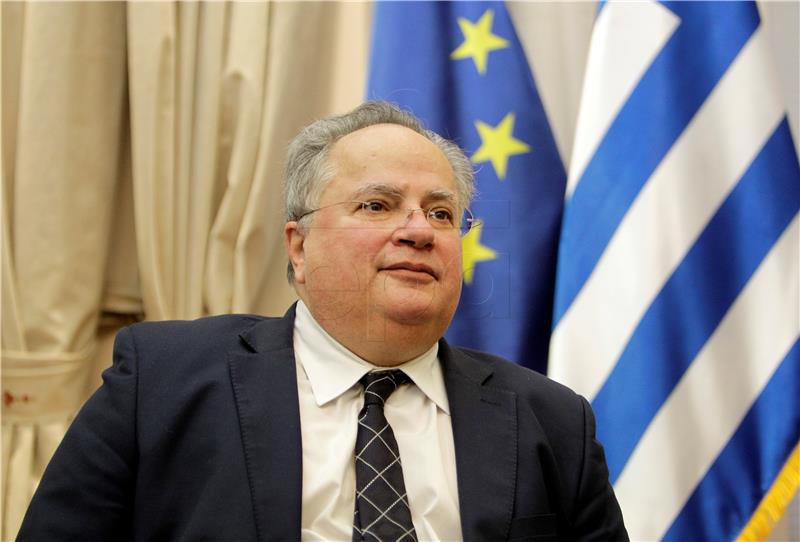 (FILE) GREECE FOREIGN MINISTER RESIGNATION