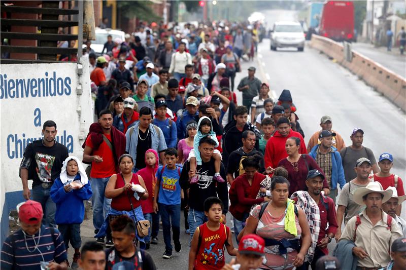 GUATEMALA USA HONDURAS MIGRATION CARAVAN