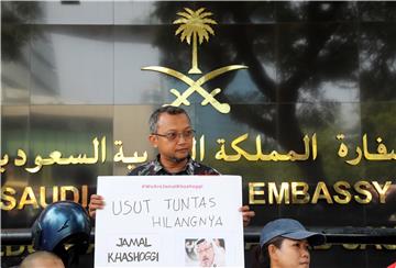 INDONESIA MISSING JOURNALIST JAMAL KHASHOGGI