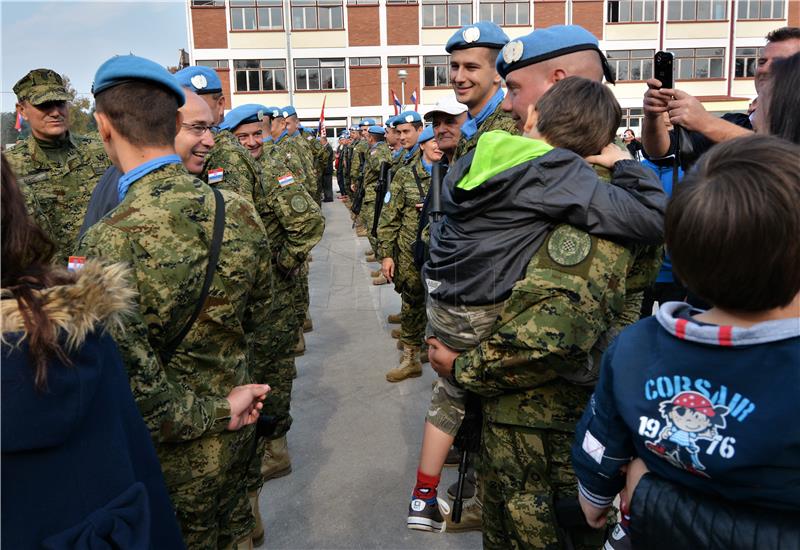 Ispraćen 2. hrvatski kontingent HV-a u operaciju potpore miru u Libanonu - UNIFIL