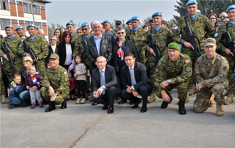 Ispraćen 2. hrvatski kontingent HV-a u operaciju potpore miru u Libanonu - UNIFIL