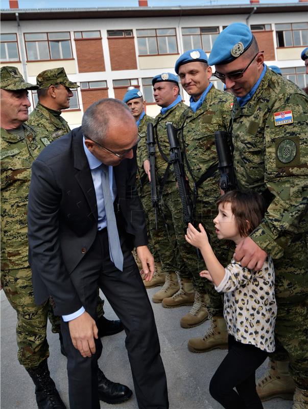 Ispraćen 2. hrvatski kontingent HV-a u operaciju potpore miru u Libanonu - UNIFIL