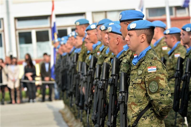 Ispraćen 2. hrvatski kontingent HV-a u operaciju potpore miru u Libanonu - UNIFIL