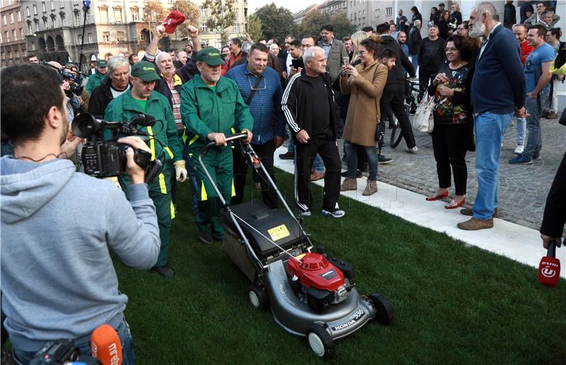 Otvoren obnovljeni Trg žrtava fašizma