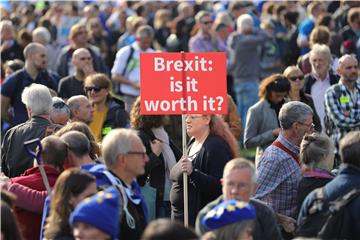 BRITAIN BREXIT PEOPLES MARCH