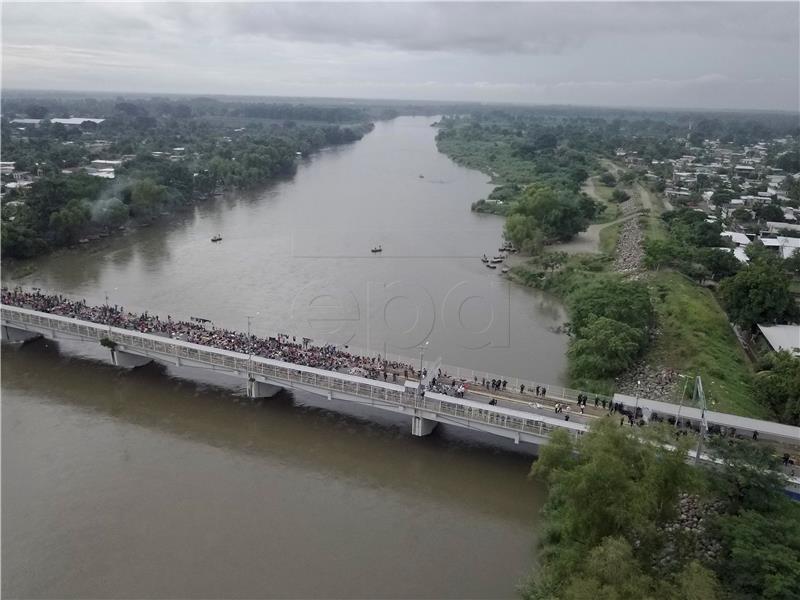 GUATEMALA USA HONDURAS MIGRATION CARAVAN