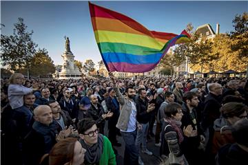 FRANCE LGBT PROTEST