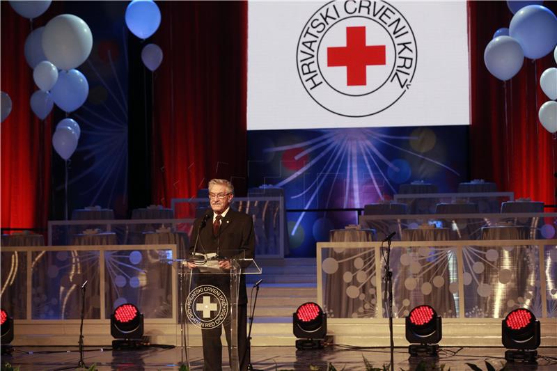 Croatia's Red Cross collecting donations for 140 destitute people on its 140th anniversary