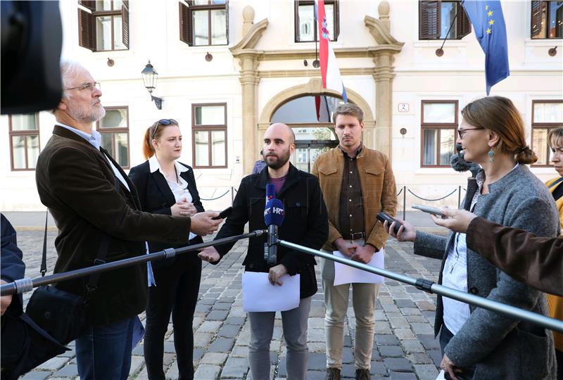 Tiskovne konferencija građanske inicijative Narod odlučuje