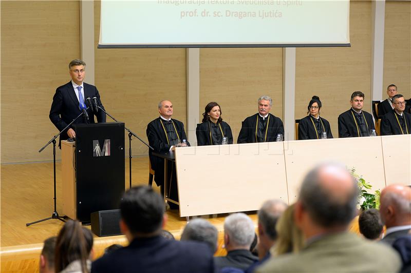 Svečana inauguracija rektora Ljutića