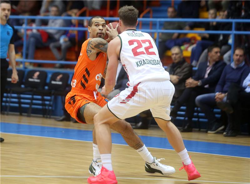 Utakmica košarkaškog Eurokupa: Cedevita - Lokomotiv Kuban