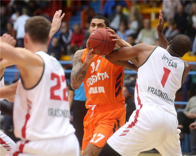 Utakmica košarkaškog Eurokupa: Cedevita - Lokomotiv Kuban