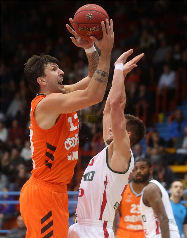 Utakmica košarkaškog Eurokupa: Cedevita - Lokomotiv Kuban