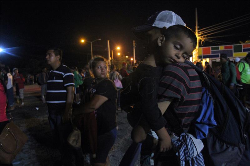 MEXICO MIGRATION USA HONDURAS CARAVAN