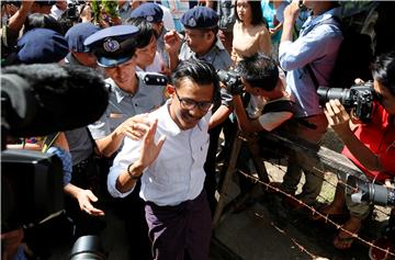 MYANMAR DETAINED JOURNALISTS TRIALS