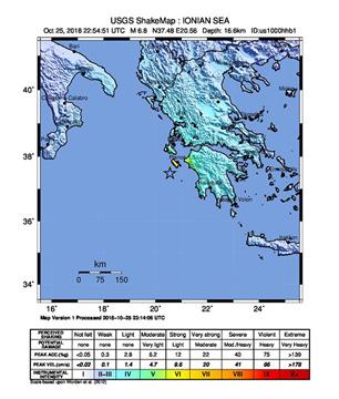 GREECE EARTHQUAKE