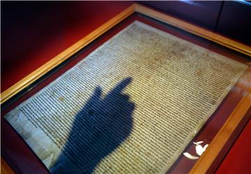 (FILE) BRITAIN CRIME MAGNA CARTA