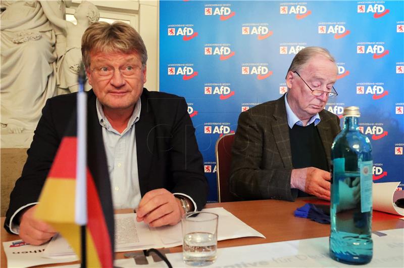 GERMANY AFD ELECTORAL MEETING