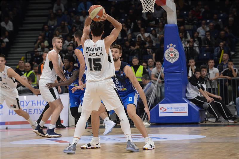 Utakmica košarkaške ABA lige Partizan - Zadar