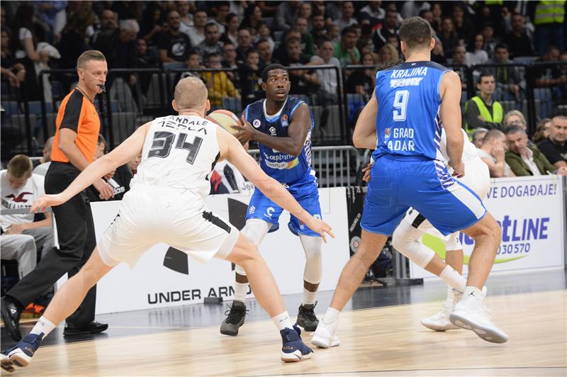 Utakmica košarkaške ABA lige Partizan - Zadar