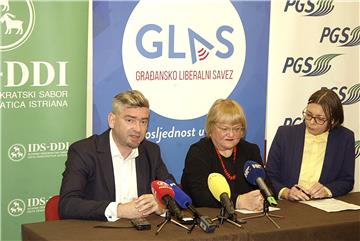 GLAS, IDS i PGS najavili predkampanju, očekuju dva mjesta u EU parlamentu