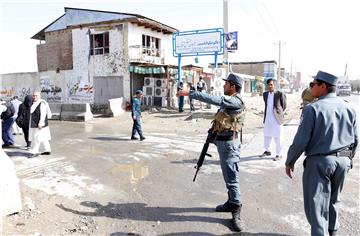 AFGHANISTAN SUICIDE BOMB ATTACK