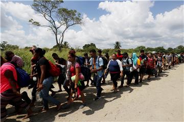 MEXICO GUATEMALA USA HONDURAS CARAVAN