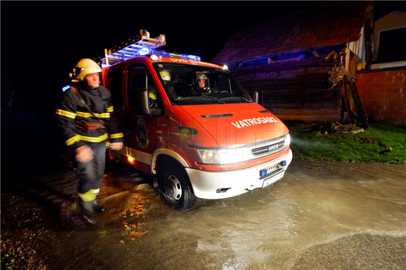 Drava se izlila u Općini Cestica