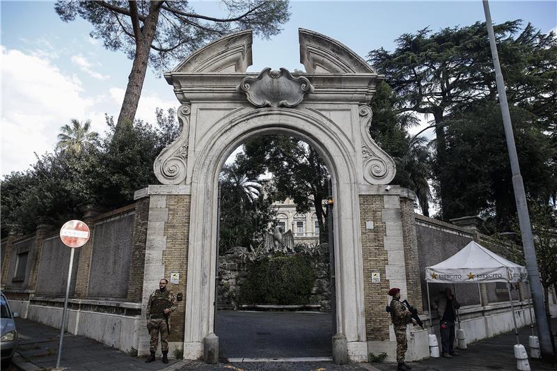 ITALY HUMAN BONES FOUND IN VATICAN BUILDING