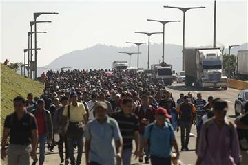 EL SALVADOR MIGRATION CARAVAN