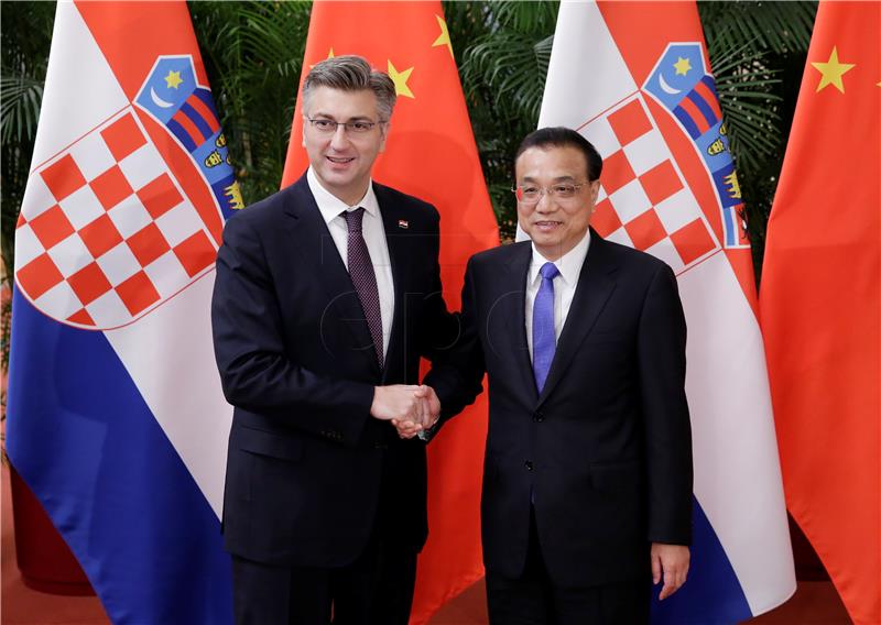 CHINA CROATIA DIPLOMACY