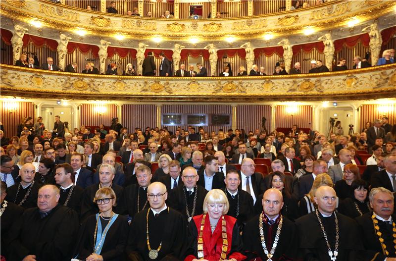 Svečano obilježavanje Dana Sveučilišta u Zagrebu i početak 350. akademske godine