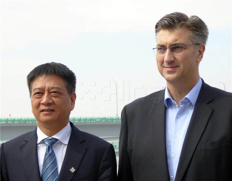 Kina: Plenković obišao most Hangzhou Bay