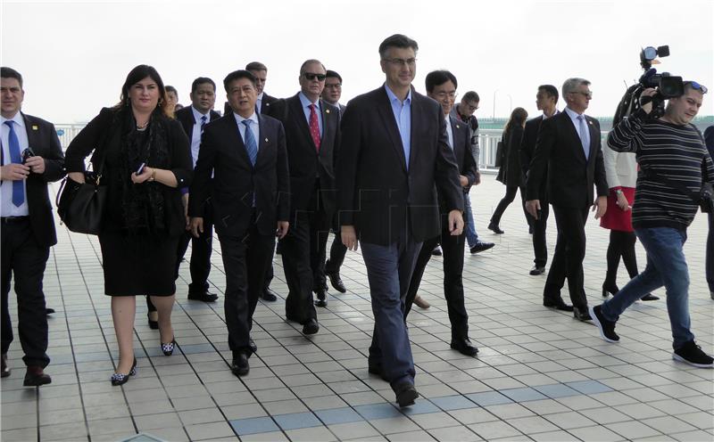 Kina: Plenković obišao most Hangzhou Bay