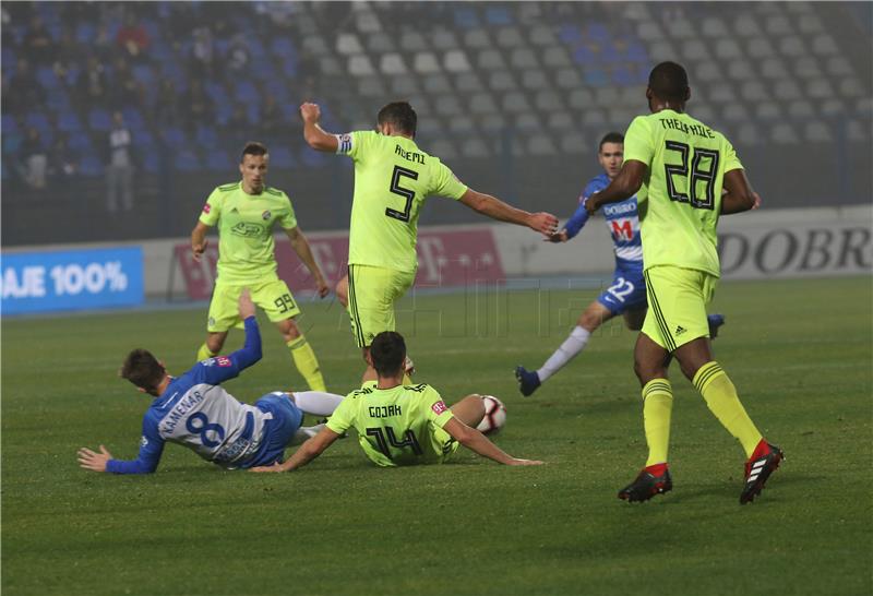 Prva HNL: Osijek - Dinamo 0-0 (poluvrijeme)