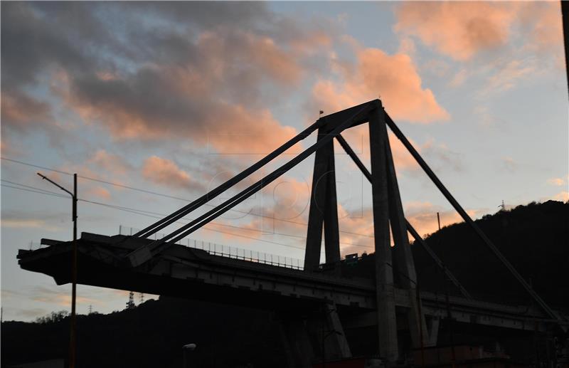 ITALY GENOA BRIDGE COLLAPSE