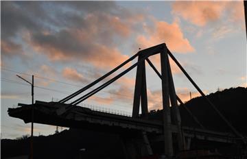 ITALY GENOA BRIDGE COLLAPSE