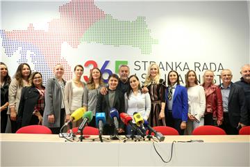 Konferencija za novinare Stranke rada i solidarnosti