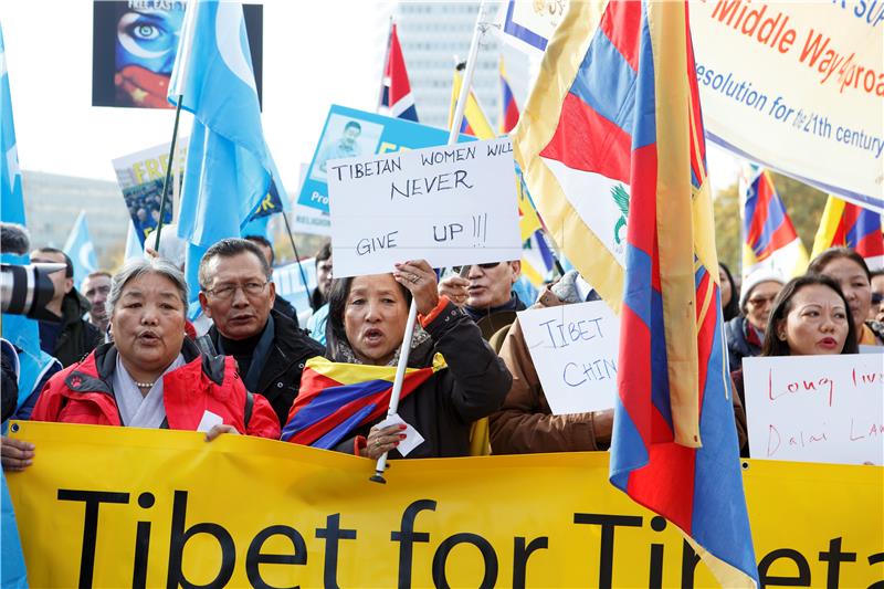 SWITZERLAND PROTEST UYGHUR TIBET