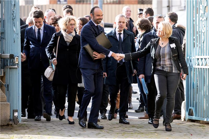 FRANCE MACRON WWI ARMISTICE CENTENARY